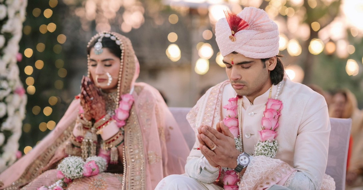 Neeraj Chopra starts a new chapter of his life, gets married