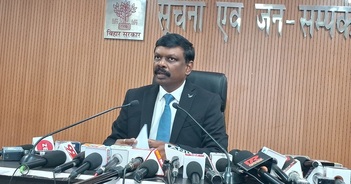 Bihar mntri prishd ki baithk me 55aejenda pr lgi muhr