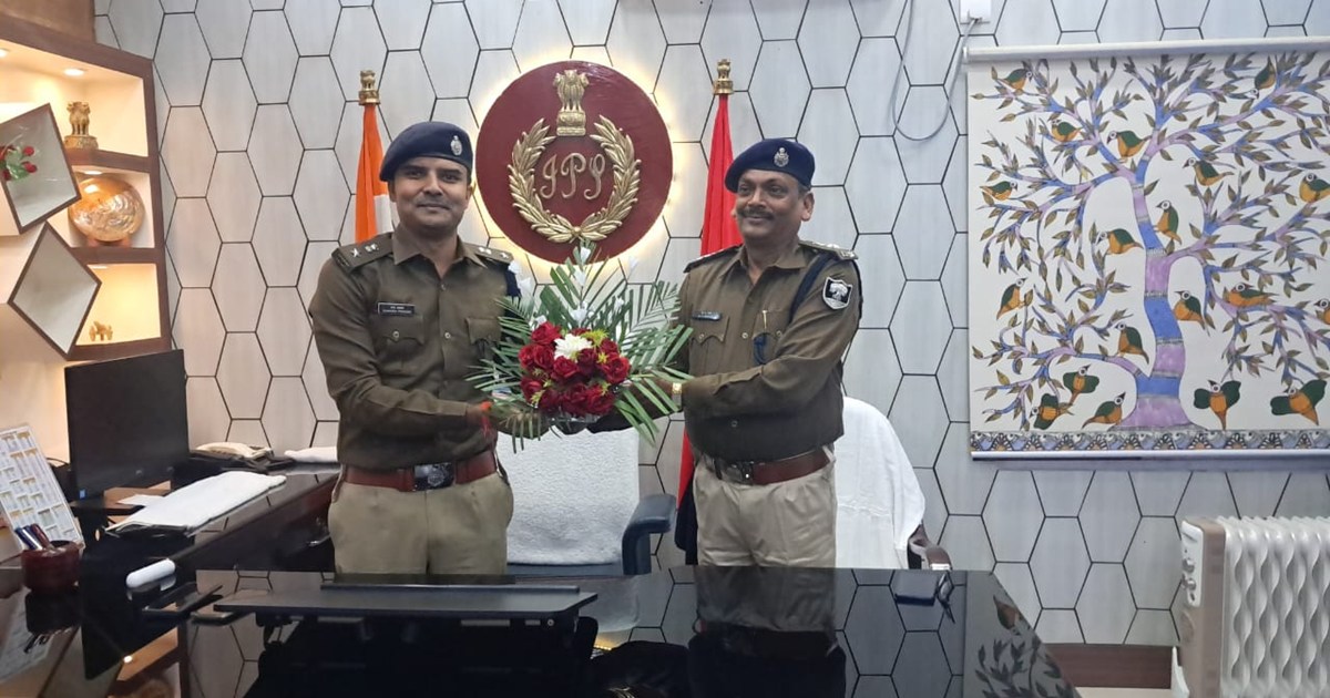 Madan Kumar Anand took charge as Jamui SP, gave a strict mes