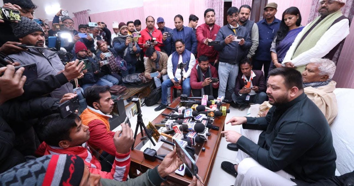 Tejashwi attacked Nitish government by releasing a list of 1