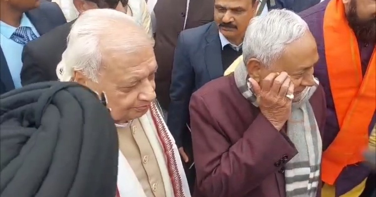 Lalu yadv ke byan pr cm ki chuppi