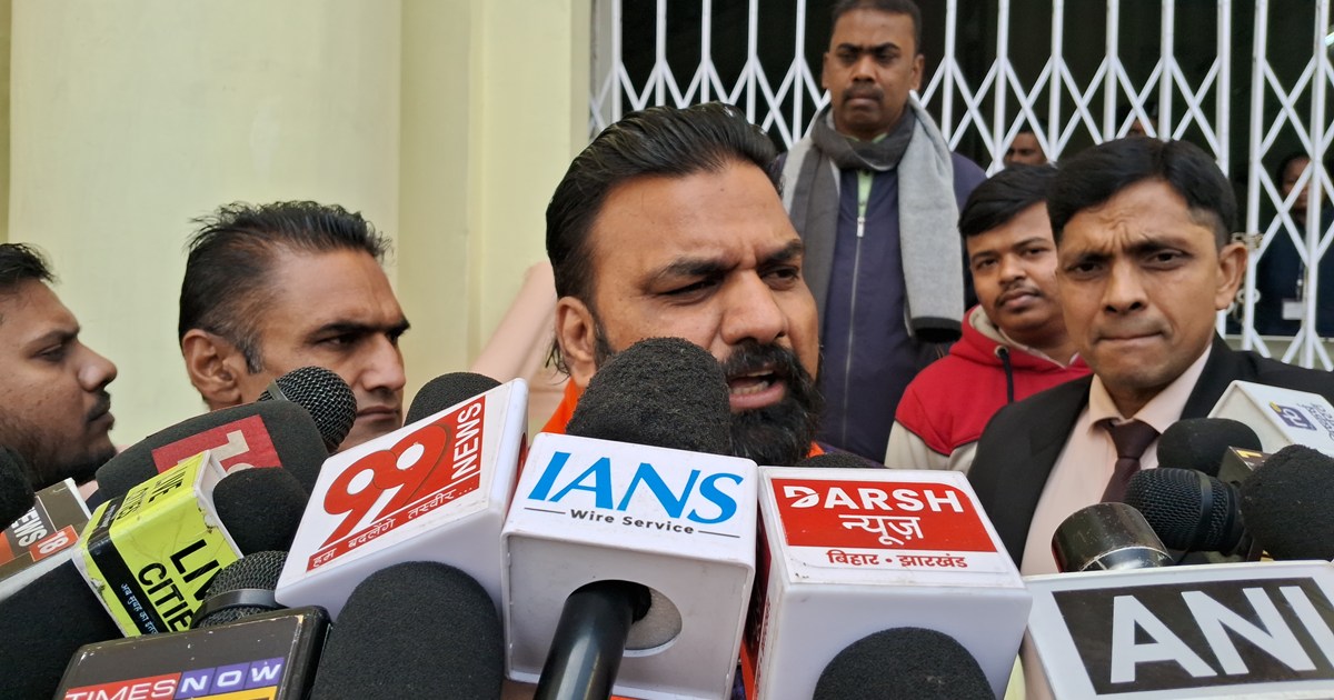 Dycm samrat chaudhri ka india gthbndhn pr bda byan