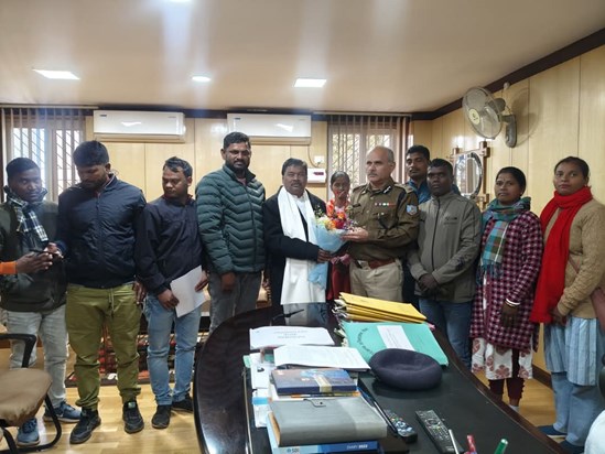 Bandhu Tirkey Meet Anil Palta For Home Guard Appointment Bandhu Tirkey Meet Anil Palta For Home Guard Appointment