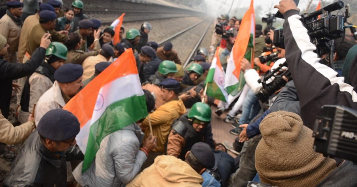 Pappu yadav on track jaam
