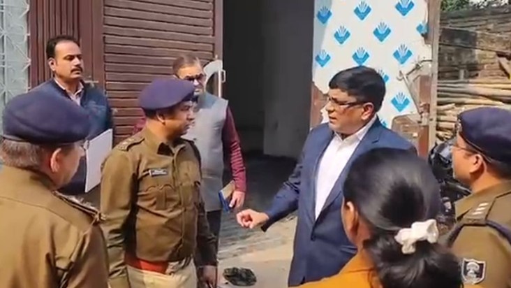 the IG visited the girls' hostel.