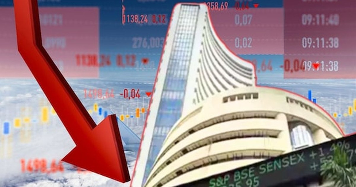 Sensex drops 1600 points in four days, investors in shock