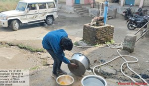 Instead of teaching, the teacher was busy having a fish party.