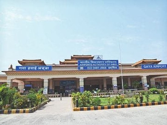 The secret was revealed as soon as he landed at the airport,