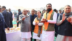 On the very first day of his 16th trip, the CM made several major announcements.