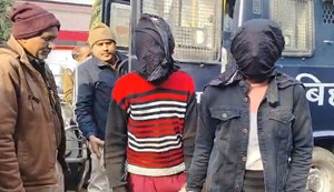 A video went viral and four young men were arrested.