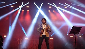 javed ali enthralled the audience by his singing