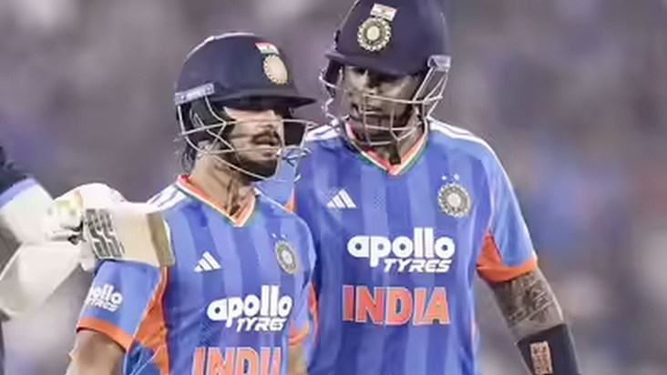 ishan aur suryakumar yadav's dashing inning