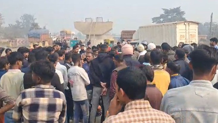 danapur me truck hadse me masum ki maut 