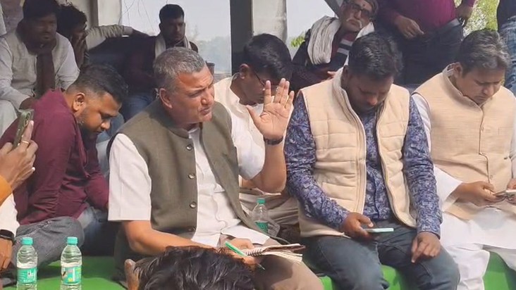 bhuu mafiyaon ke khilaf kisan andolan 