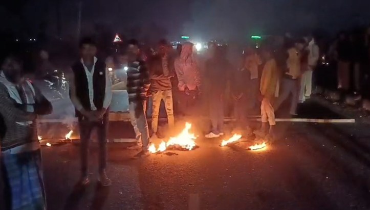 A laborer died in a road accident in Jehanabad.