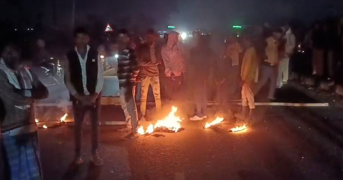 A laborer died in a road accident in Jehanabad.