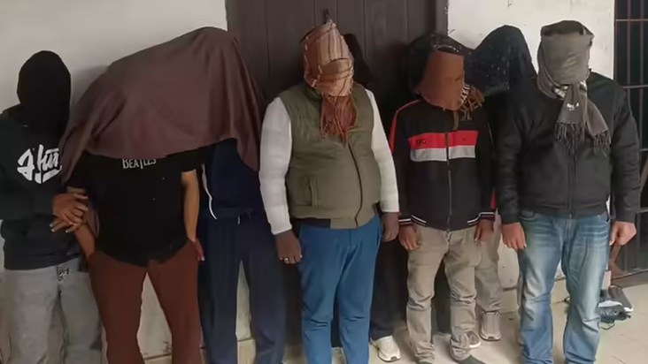 They had come from Kerala and Madhya Pradesh and were planni