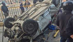 Road accident on Atal Path in Patna, several people injured in collision between car and auto