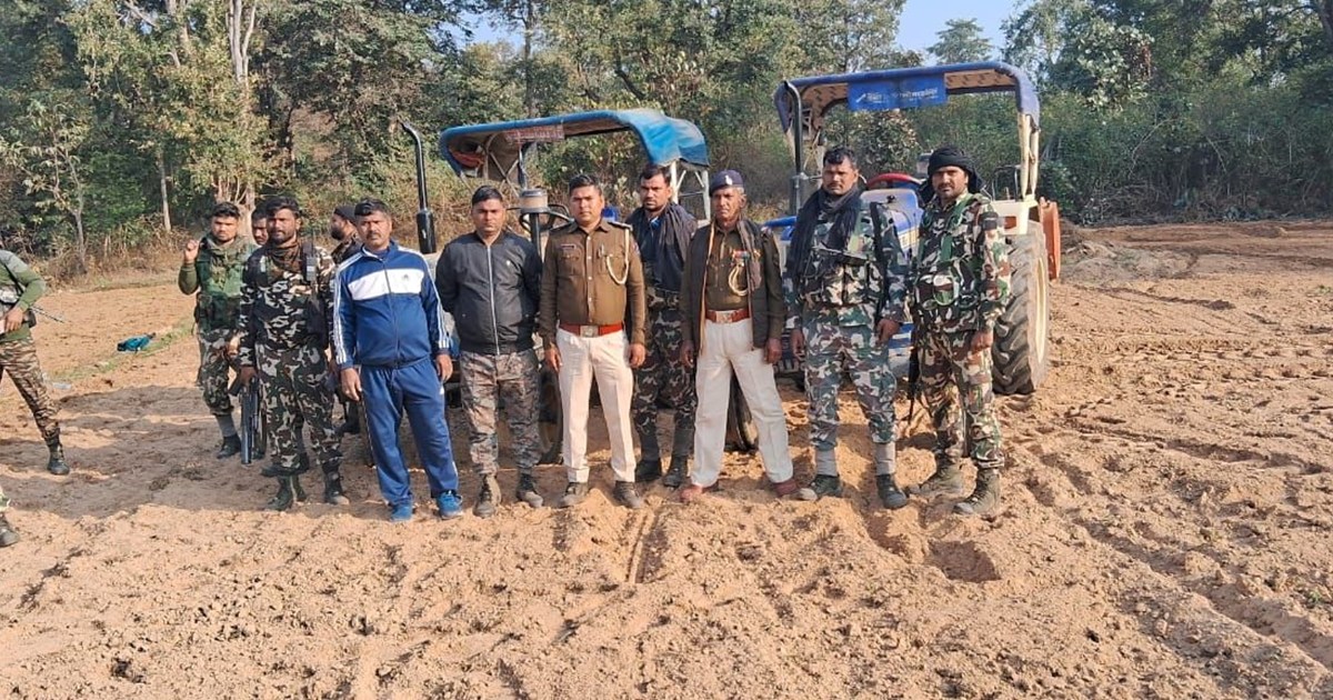 Major police operation in Gaya: 25 acres of opium cultivatio