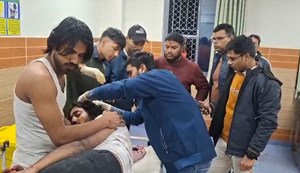 On the first day of the new year, Chapra city was transformed into a battlefield.