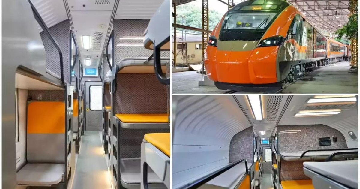 Modi will flag off the Vande Bharat sleeper train, offering 