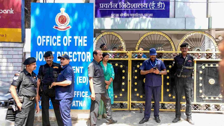 ED takes major action in Bihar.