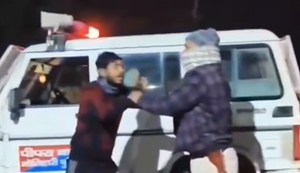 The khakis are helpless, the Dabangg fearless! Shocking video emerges from Motihari.