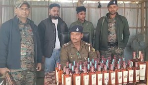 police seized alcohol from katihar