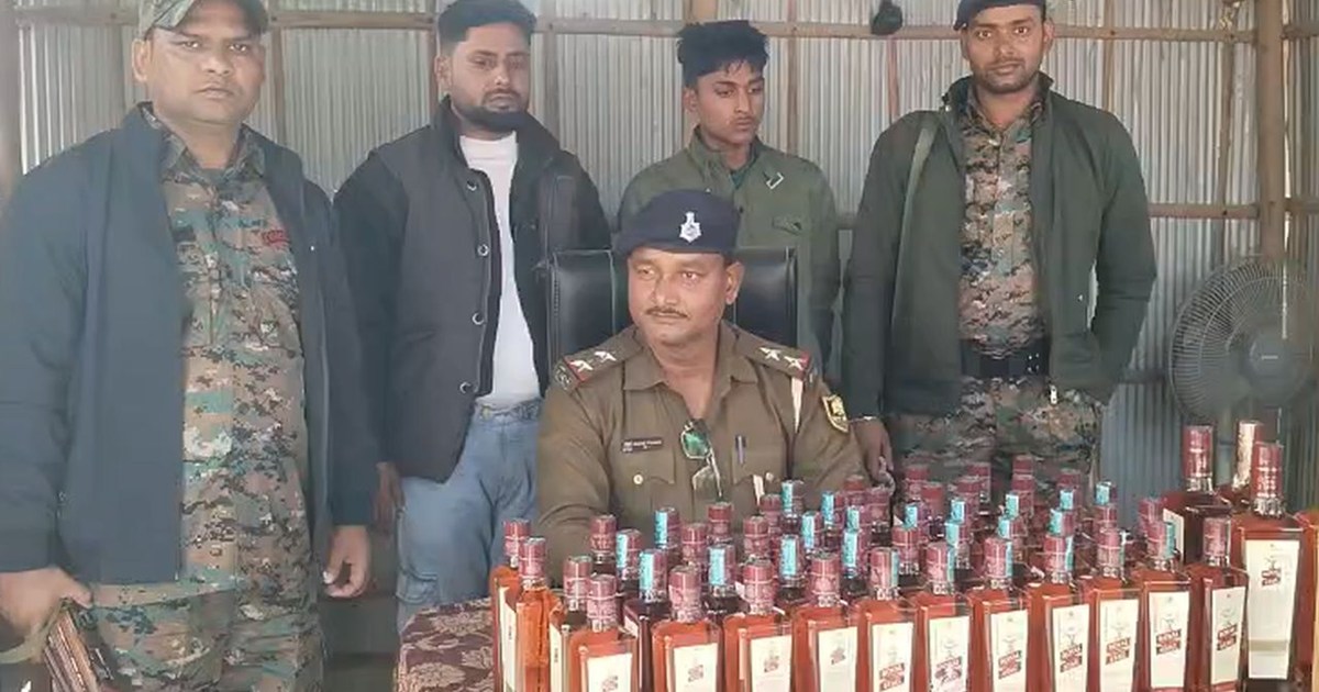 police seized alcohol from katihar