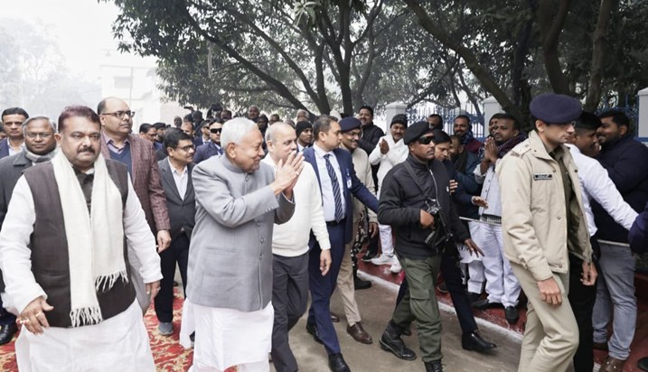 On the occasion of the New Year, the CM reached his ancestra