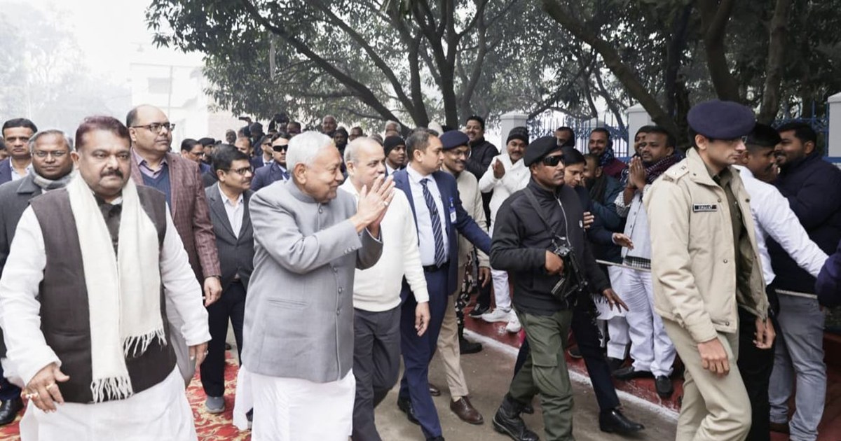 On the occasion of the New Year, the CM reached his ancestra