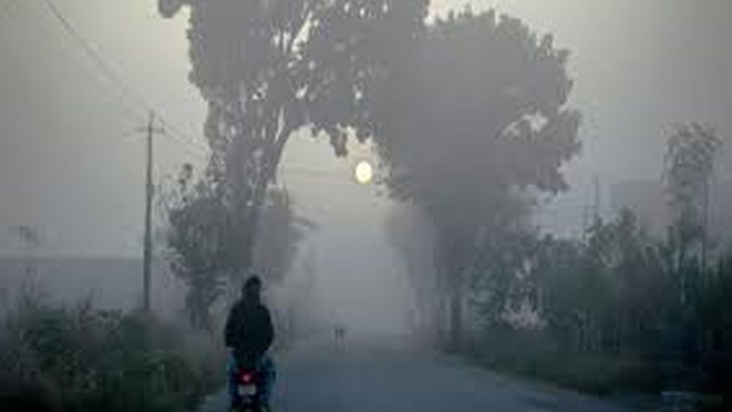 There was some relief from the sun, but… the shivering cold 