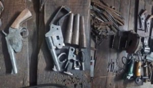 Three accused running arms manufacturing business arrested, huge quantity of equipment recovered