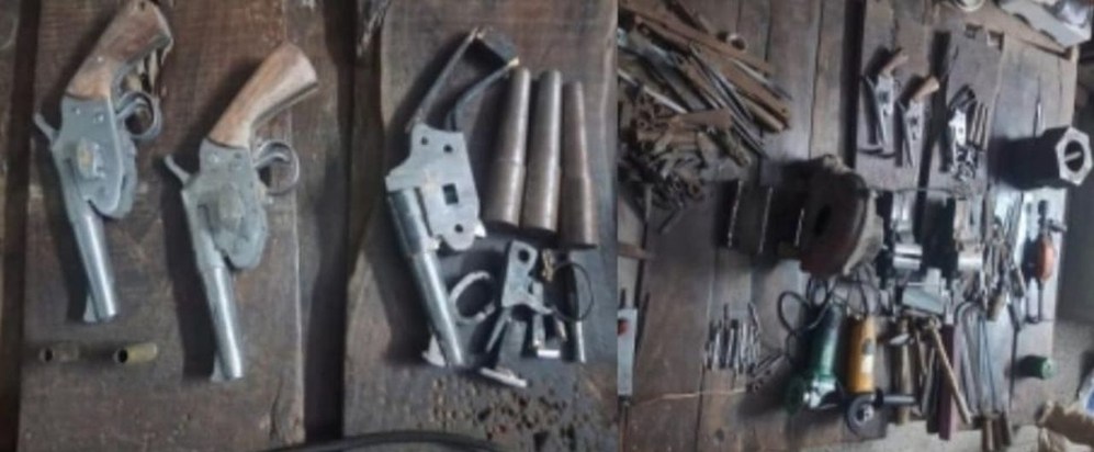 Three accused running arms manufacturing business arrested, 