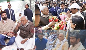 Political maneuvering continued in Patna on Thursday