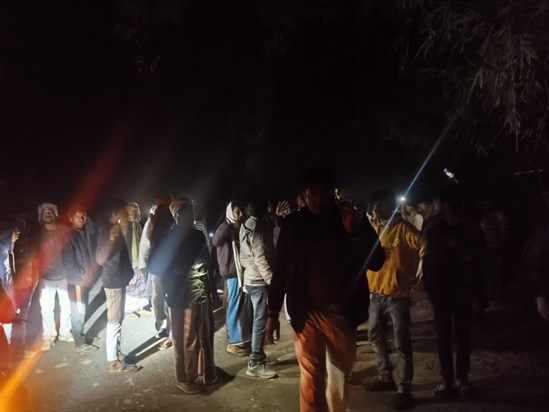 katihar me mahila par chali goli 