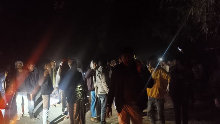 katihar me mahila par chali goli 