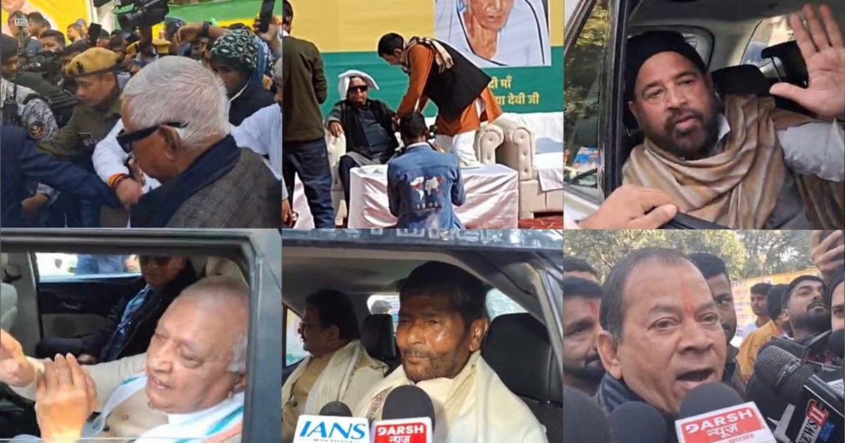 Lalu Yadav, Governor, uncle reached Tej Pratap's feast on Ma