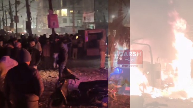 In Patna a Thar ran over 7 people.