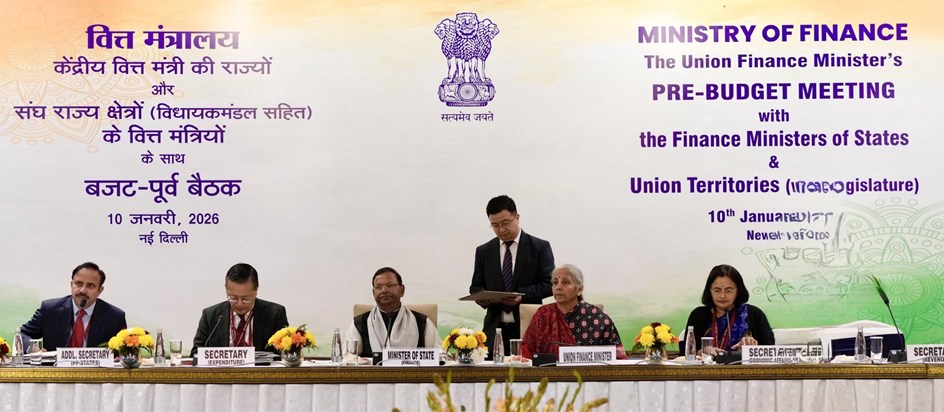 State finance ministers are meeting in Delhi to discuss the 