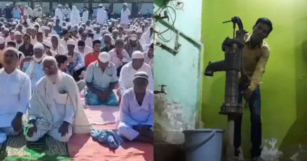  The administration kept silence on the water shortage