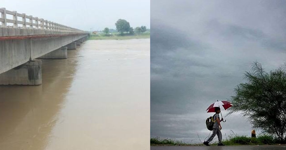 Rivers will soon cross the danger mark, rain-lightning alert