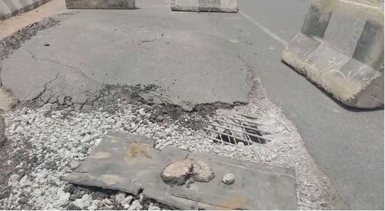 saran rail over bridge collapse before inaugration bihar new