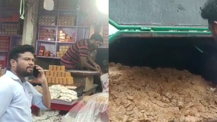 Fake Peda being fed to Kanwariyas in the name of God, food d