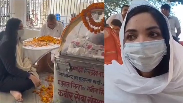 Pushpam Priya lit fire to father Vinod Kumar Pushpam Priya lit fire to father Vinod Kumar