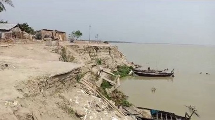 ganga overflowing in bihar ganga overflowing in bihar