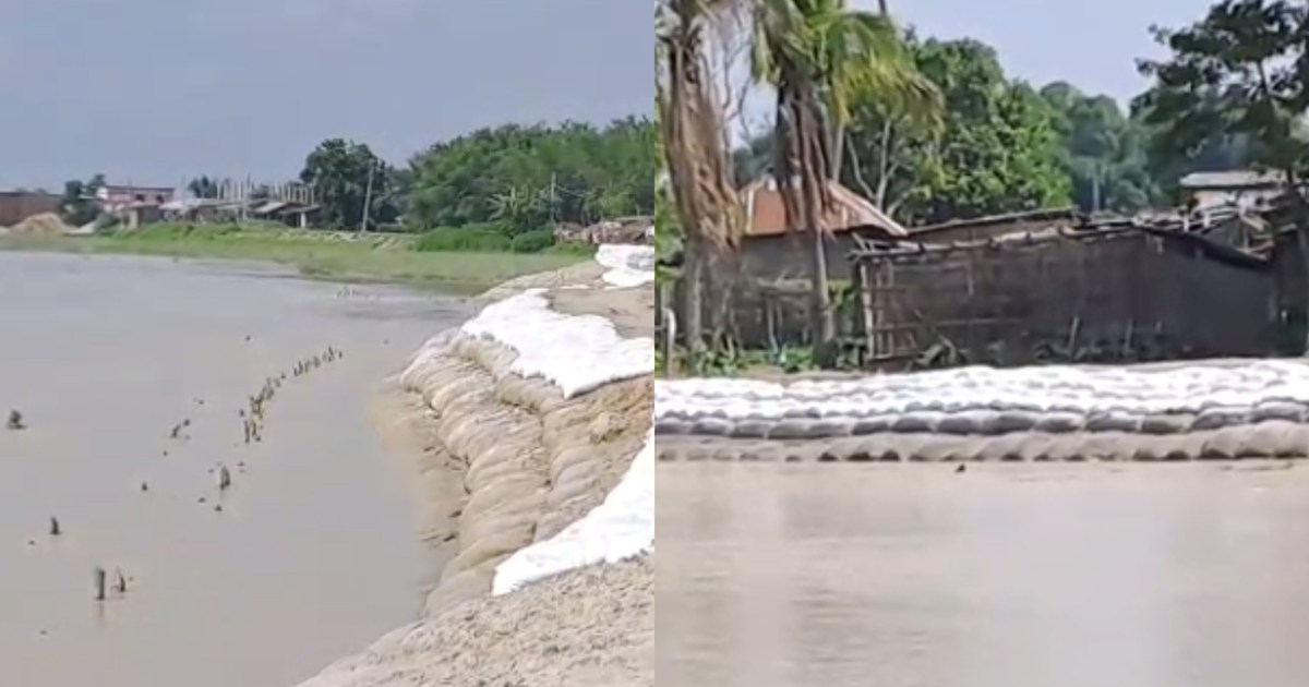 Nuna river wreaking havoc, villagers forced to wake up
