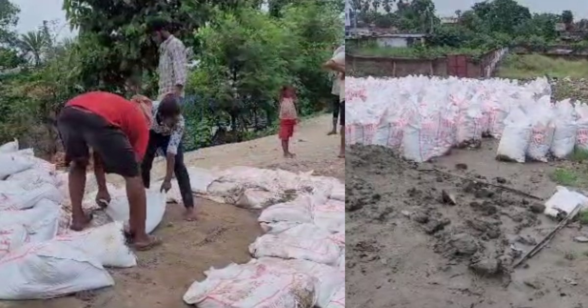 Flood fighting work in full swing, problem came to the fore