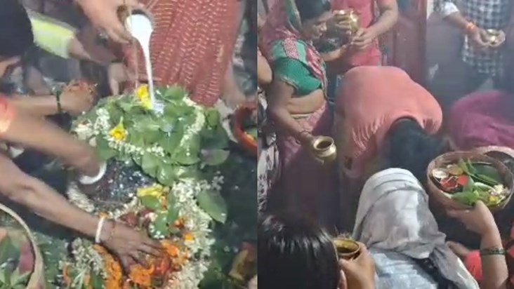 On the first Monday of Sawan, the brightness of Shiva temple On the first Monday of Sawan, the brightness of Shiva temple