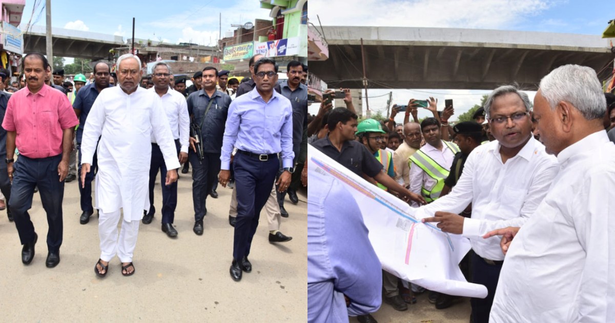  CM Nitish reviewed the progress of Mithapur-Mahuli elevated